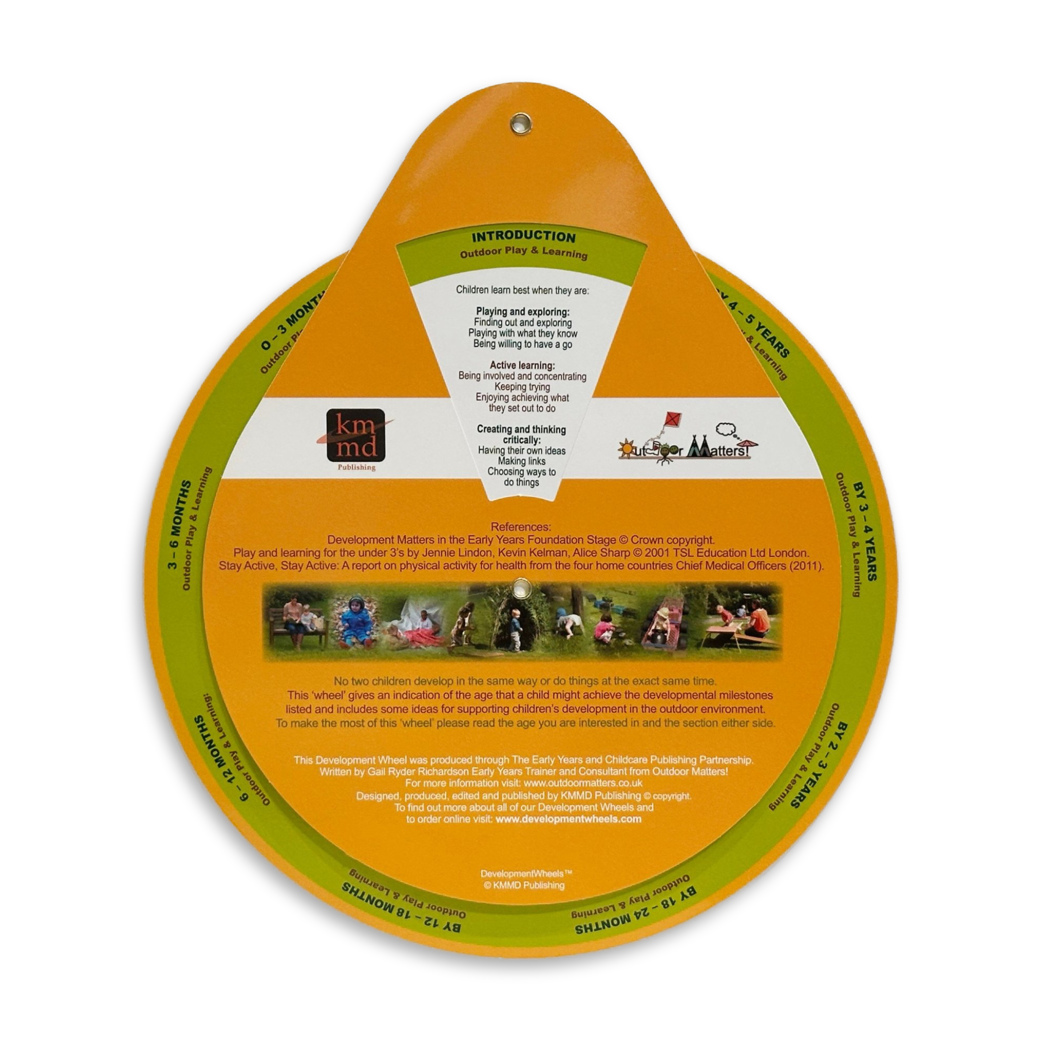 Outdoor Play Development Wheel