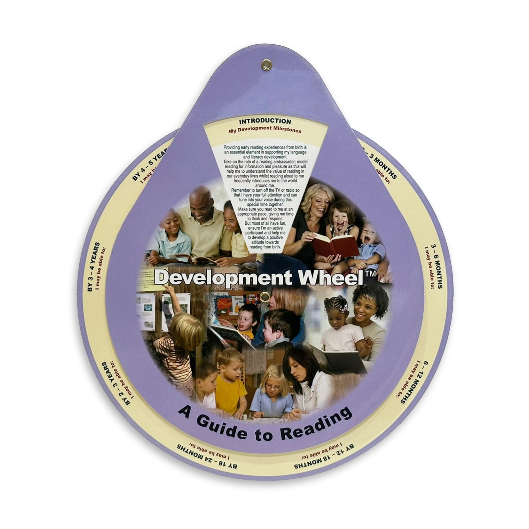 Reading in the Early Years Development Wheel