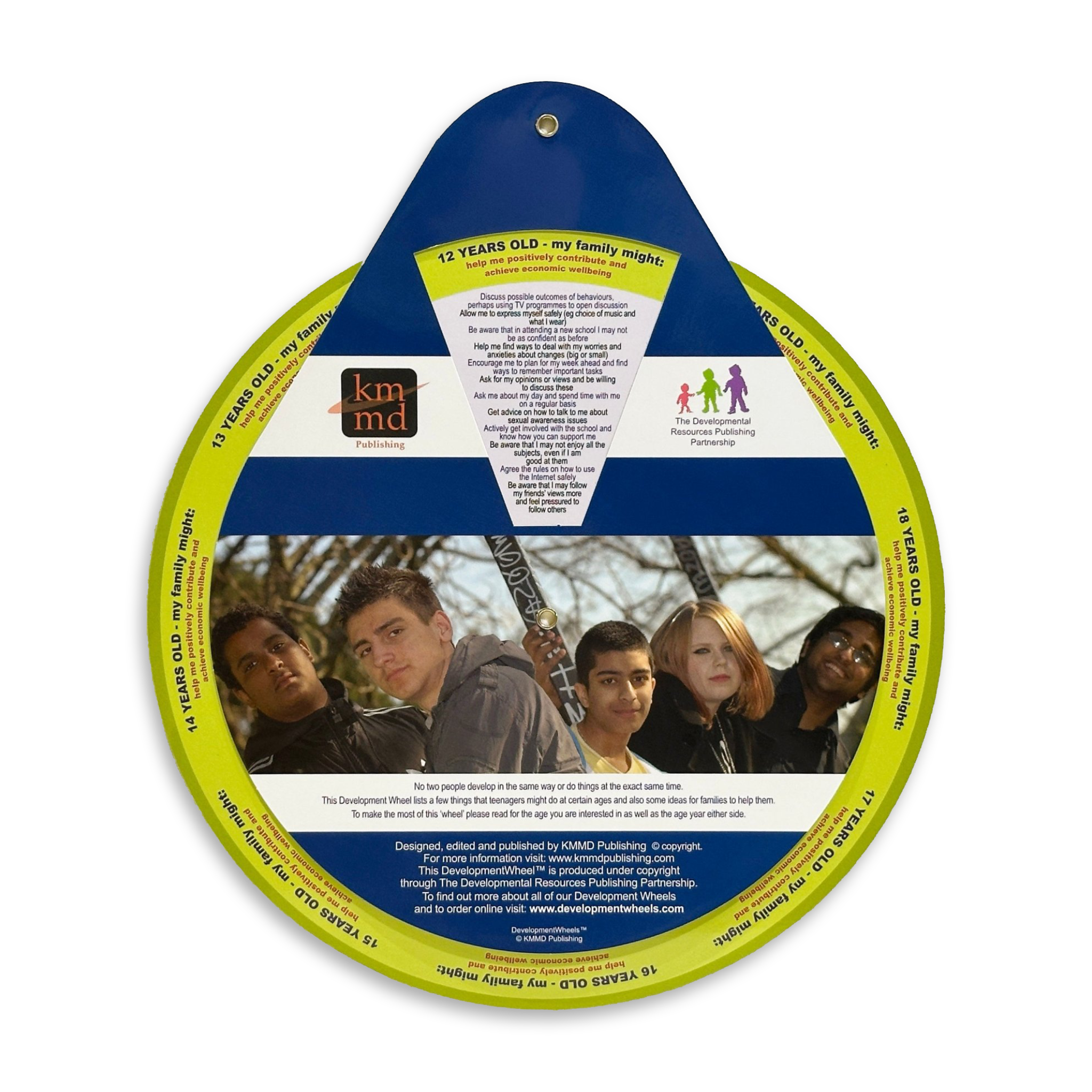 Teenage Development Wheel